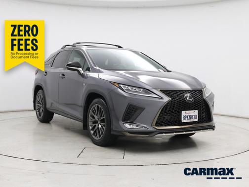 Gray 2020 Lexus RX 350 Performance