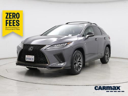 Gray 2020 Lexus RX 350 Performance