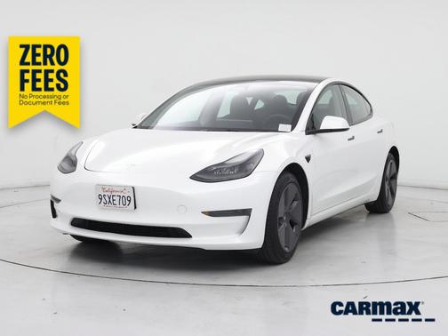 White 2023 Tesla Model 3