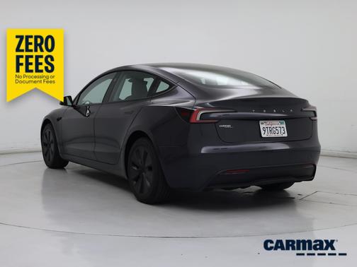 Gray 2025 Tesla Model 3 Long Range