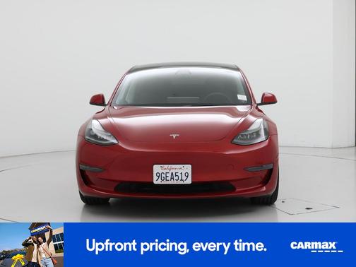 Red 2023 Tesla Model 3