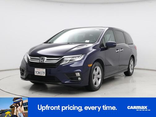 Blue 2019 Honda Odyssey EX-L