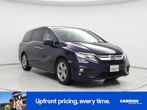 Blue 2019 Honda Odyssey EX-L