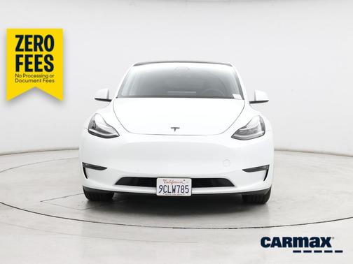 White 2022 Tesla Model Y Long Range
