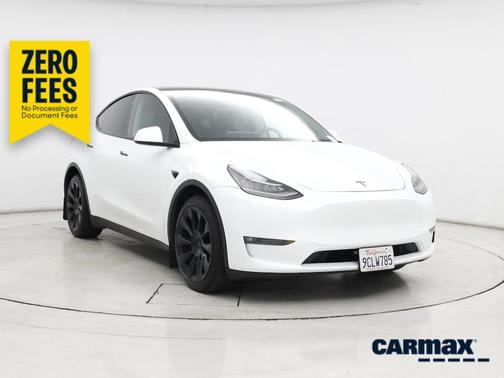 White 2022 Tesla Model Y Long Range