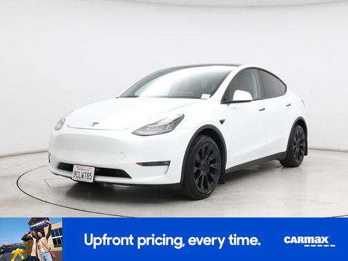 White 2022 Tesla Model Y Long Range