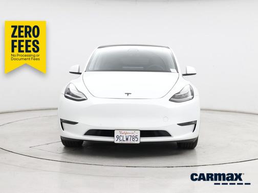 White 2022 Tesla Model Y Long Range