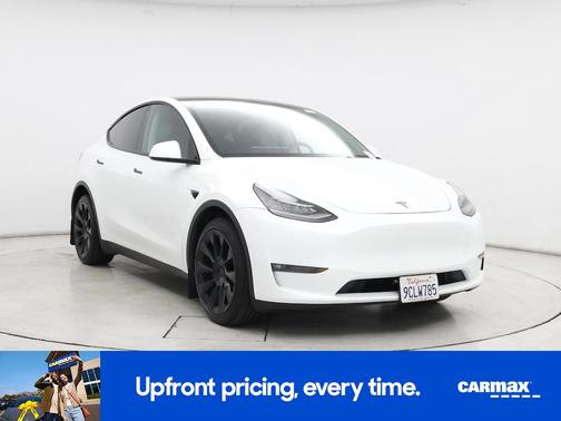White 2022 Tesla Model Y Long Range