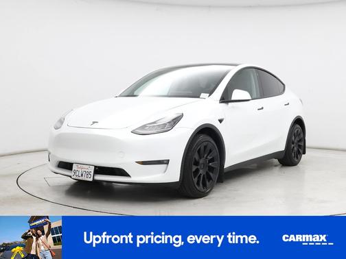 White 2022 Tesla Model Y Long Range