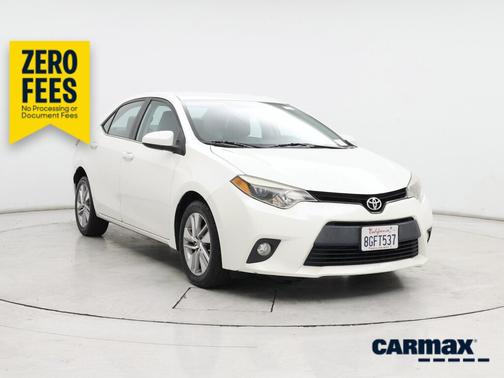 White 2014 Toyota Corolla LE Eco Plus