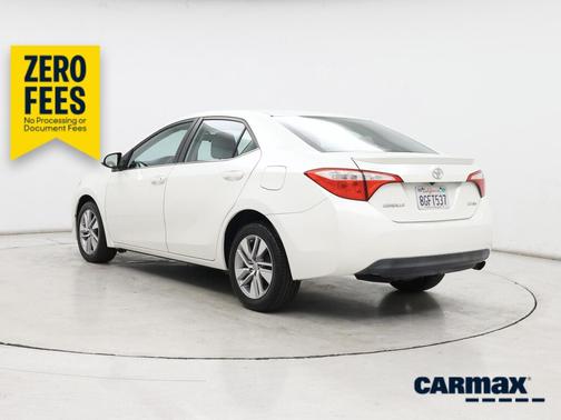 White 2014 Toyota Corolla LE Eco Plus