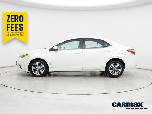 White 2014 Toyota Corolla LE Eco Plus