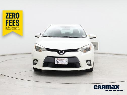 White 2014 Toyota Corolla LE Eco Plus