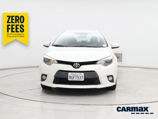 White 2014 Toyota Corolla LE Eco Plus