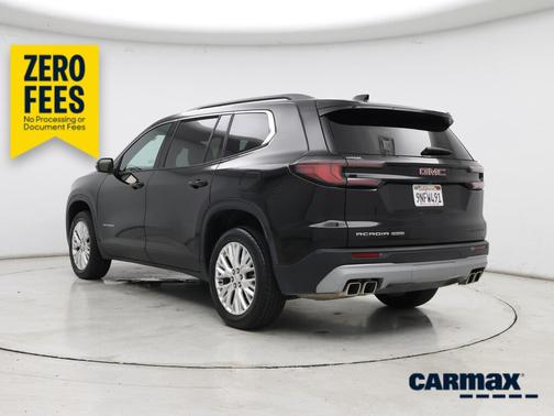 Black 2024 GMC Acadia Elevation