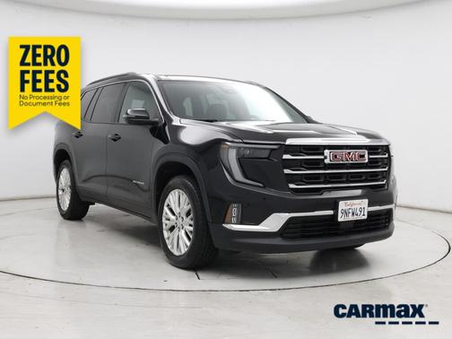 Black 2024 GMC Acadia Elevation