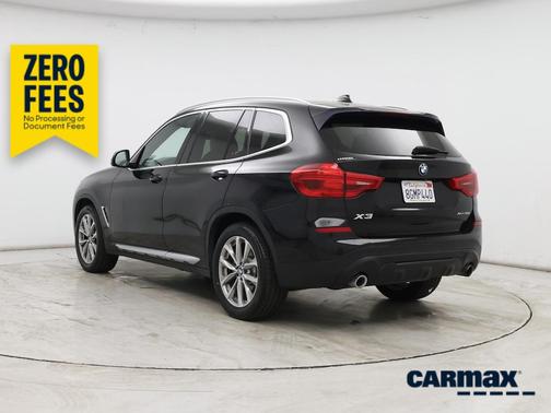 Black 2019 BMW X3 XDrive30i