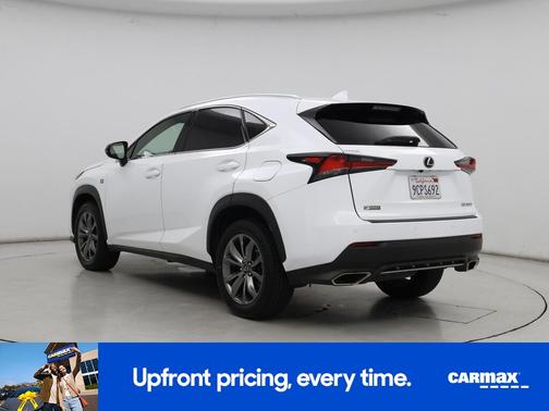 White 2020 Lexus NX 300 F-Sport