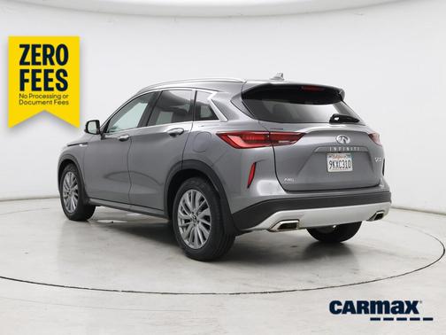 Silver 2024 INFINITI QX50 Luxe