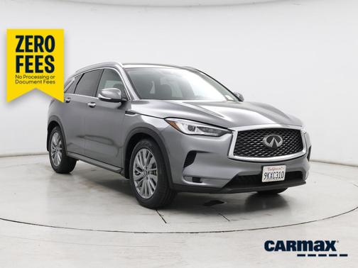 Silver 2024 INFINITI QX50 Luxe
