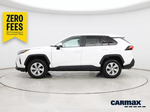 White 2023 Toyota RAV4 LE