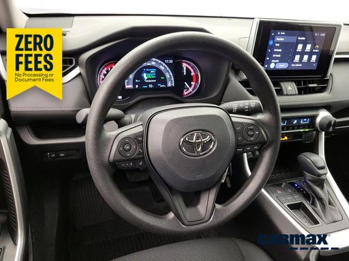 White 2023 Toyota RAV4 LE