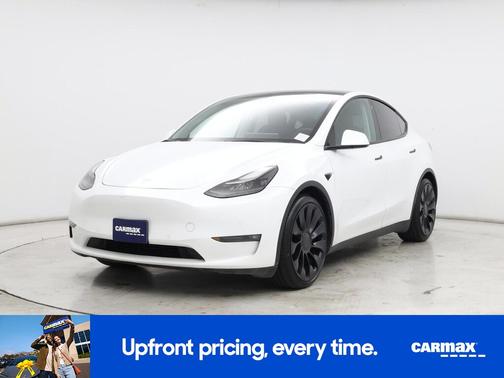 White 2022 Tesla Model Y Performance