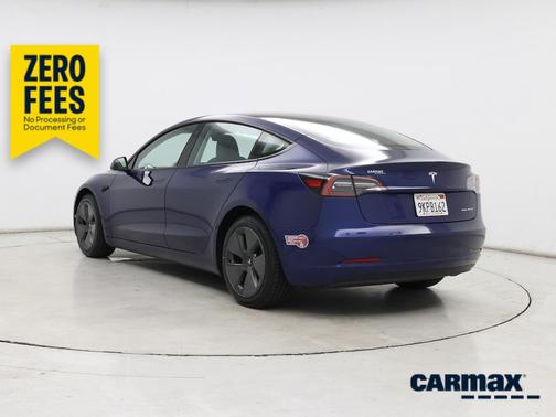 Blue 2023 Tesla Model 3 Long Range