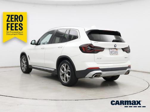 White 2022 BMW X3 XDrive30i