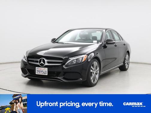Black 2015 Mercedes-Benz C-Class