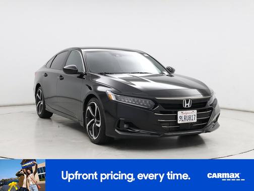 Black 2022 Honda Accord Sport