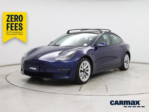 Blue 2023 Tesla Model 3