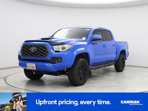 Blue 2021 Toyota Tacoma TRD Sport
