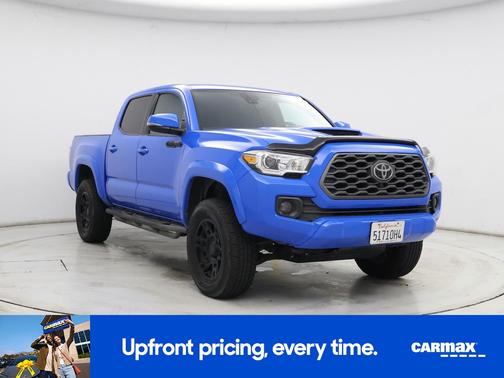 Blue 2021 Toyota Tacoma TRD Sport