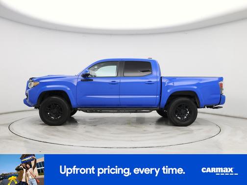 Blue 2021 Toyota Tacoma TRD Sport