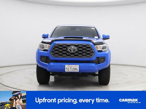 Blue 2021 Toyota Tacoma TRD Sport