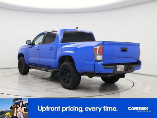 Blue 2021 Toyota Tacoma TRD Sport