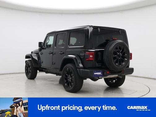 Black 2025 Jeep Wrangler 4xe Sahara