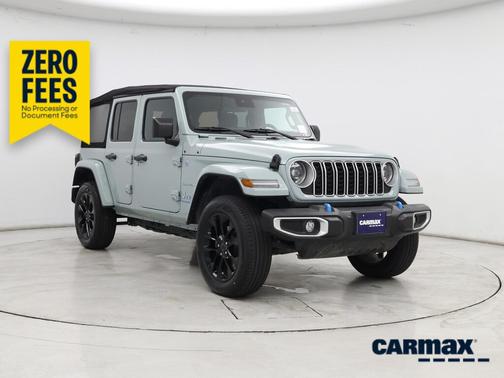 Gray 2024 Jeep Wrangler 4xe Sahara