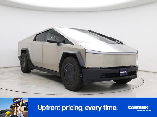 Silver 2025 Tesla Cybertruck