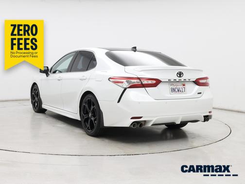 White 2020 Toyota Camry XSE