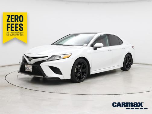 White 2020 Toyota Camry XSE