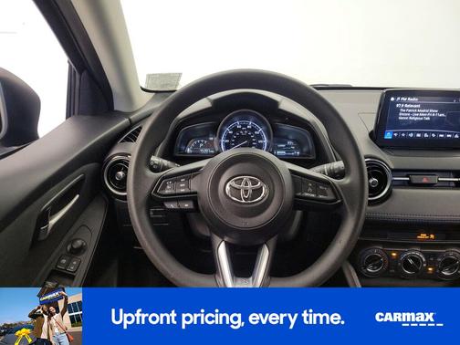 Black 2020 Toyota Yaris LE