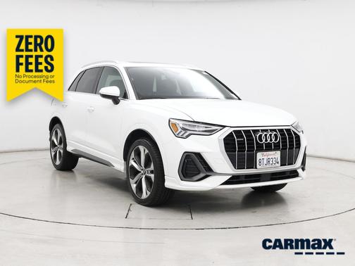 White 2020 Audi Q3 Premium S-Line