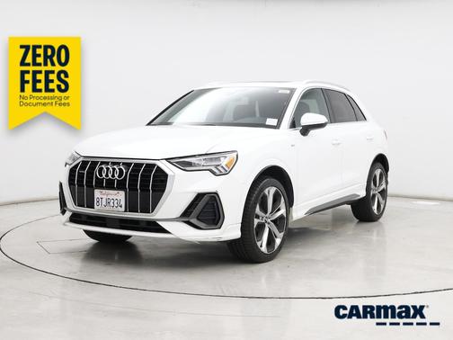 White 2020 Audi Q3 Premium S-Line