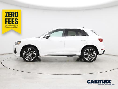 White 2020 Audi Q3 Premium S-Line