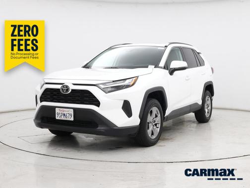 White 2023 Toyota RAV4 XLE