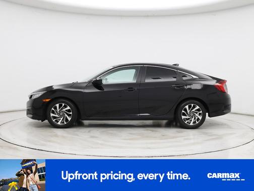 Black 2018 Honda Civic EX