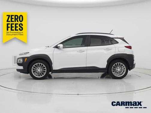 White 2020 Hyundai KONA SEL