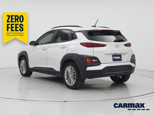 White 2020 Hyundai KONA SEL